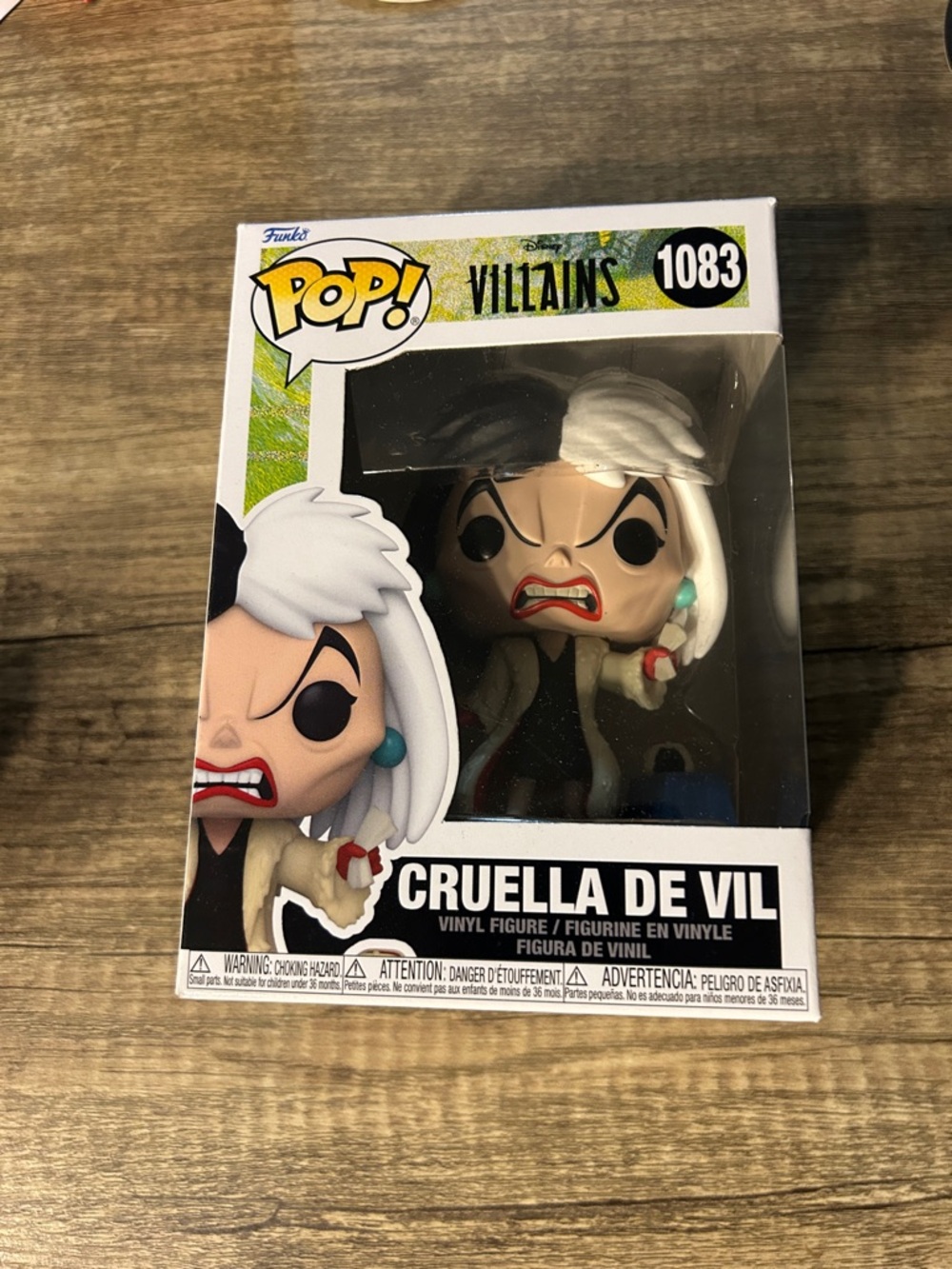 Funko Pop! Villains #1083 Cruella De Vil Vinyl Figure